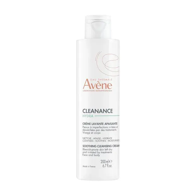 Avène Cleanance Hydra Crème nettoyante apaisante 200 ml