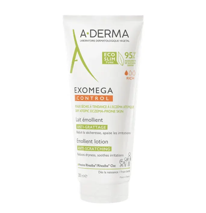 A-Derma Exomega Control حليب مرطب 200 مل