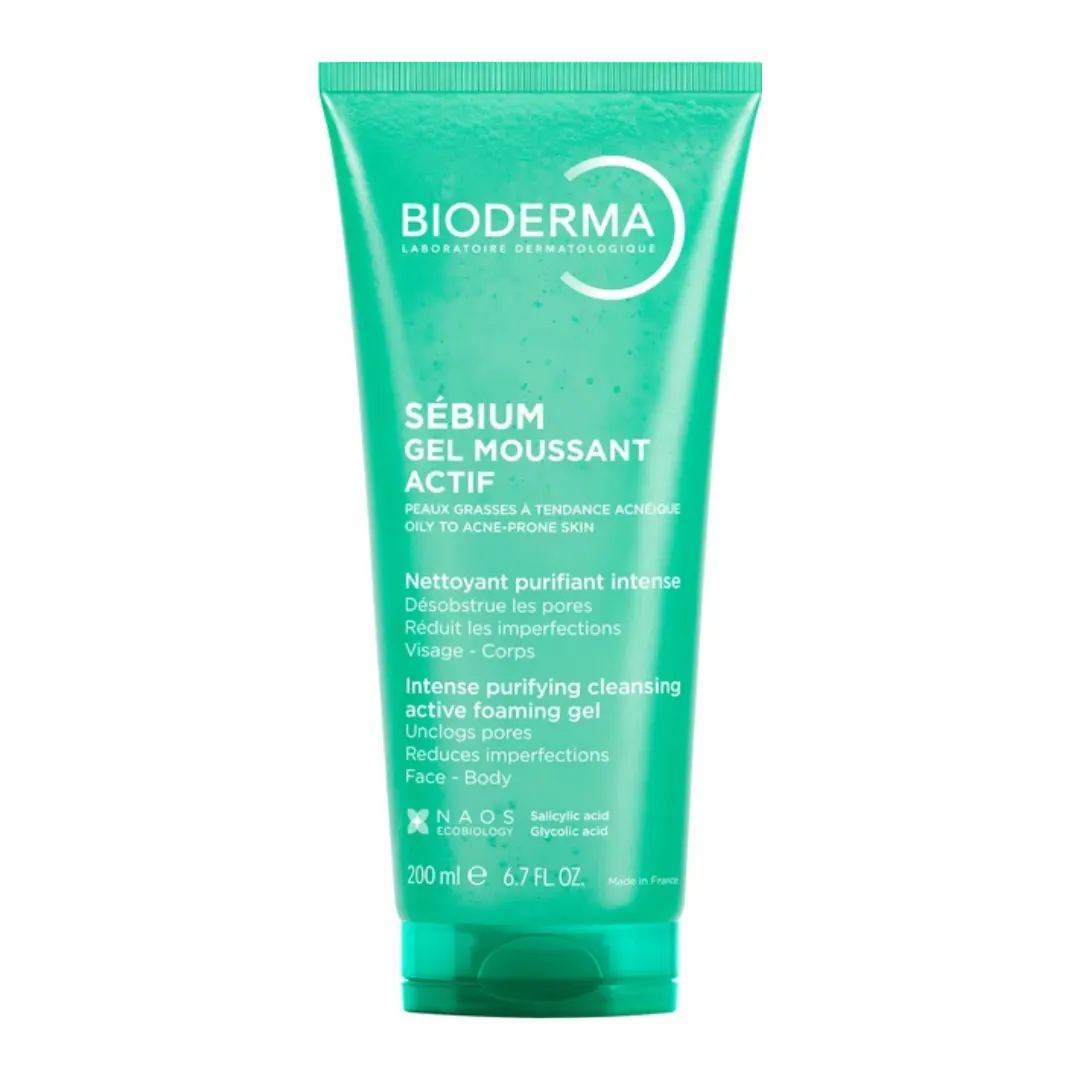 Bioderma Sébium Gel moussant actif 200 ml