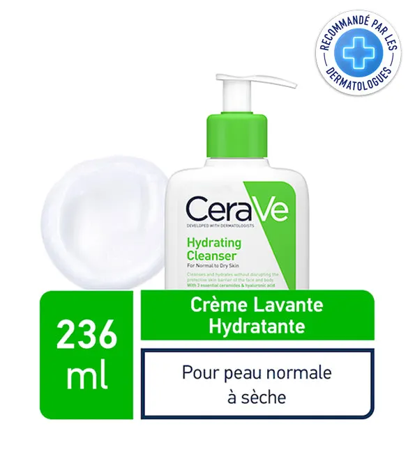 CeraVe Crème nettoyante hydratante 236 ml