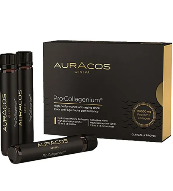 Aurocos Genifa Pro Collagenium 25 مل × 14 جرعة أحادية