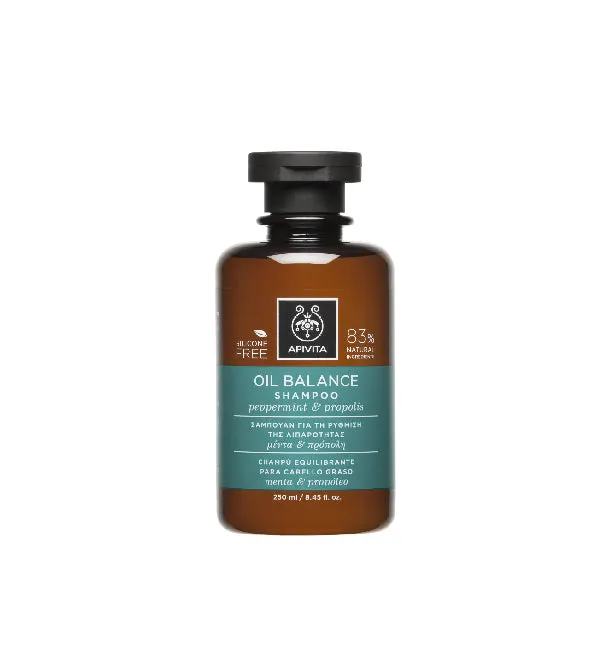 Apivita Shampoing équilibrant cheveux gras 250 ml