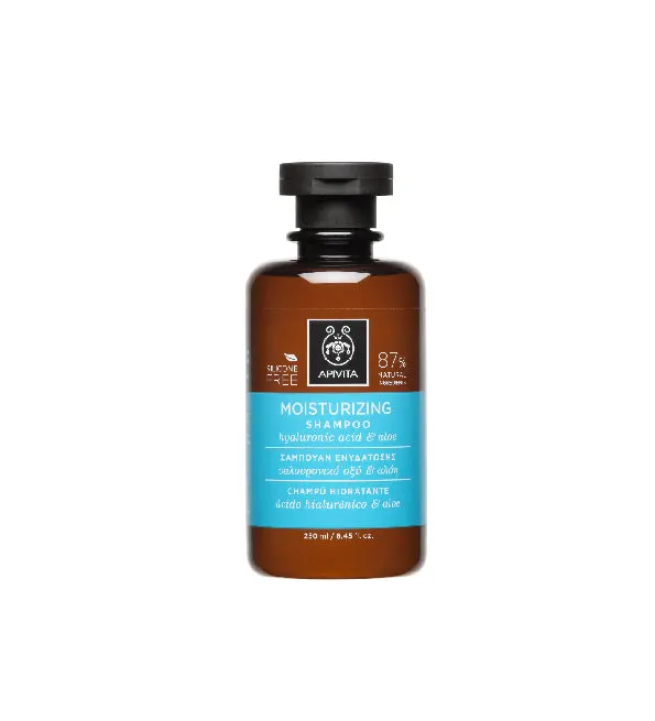 Apivita Shampoing hydratant à l'acide hyaluronique 250 ml
