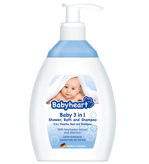 Babyheart Gel douche et shampooing 3 en 1 250 ml