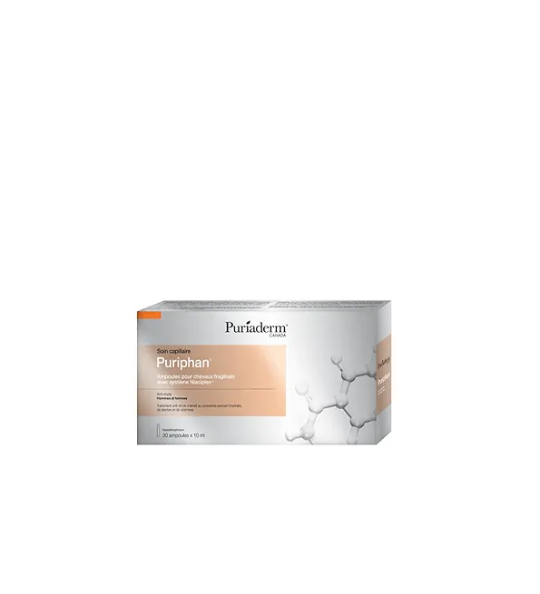 Puriaderm Biorifan أمبولات للشعر الضعيف 30 أمبولة × 10 مل