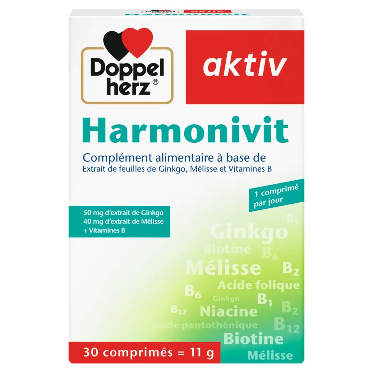 Doppelherz Harmonivit النشط المضاد للإجهاد 30 قرص