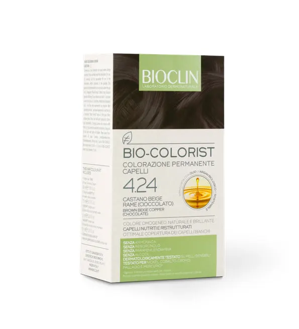 Bioclin Bio Colorist 4.24 Brun Beige Cuivré
