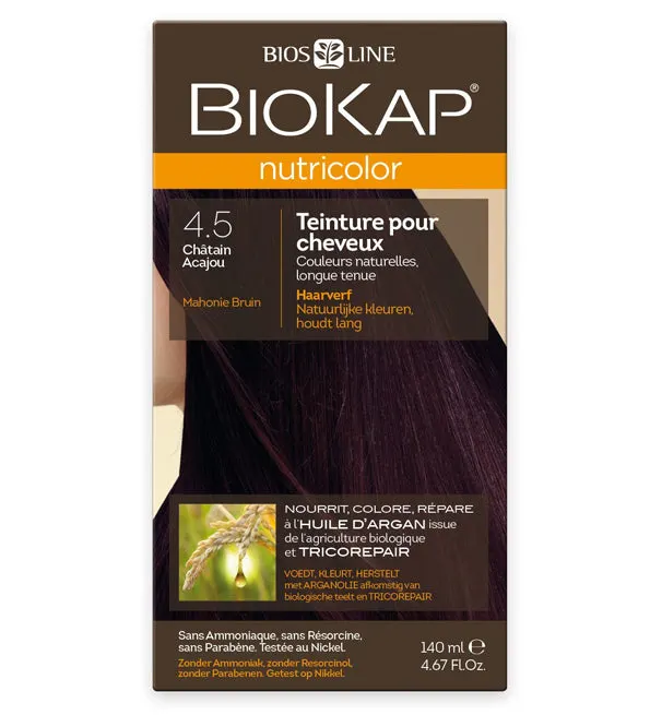 Biokap Nutricolor 4.5 كستنائي ماهوجني