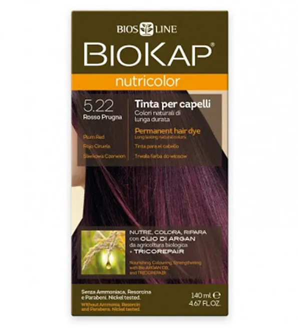 Biokap Nutricolor 5.22 أحمر برقوقي