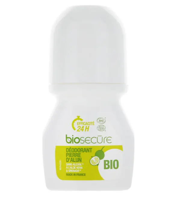 Bio Secure مزيل عرق بحجر شبة الرمان 50 مل