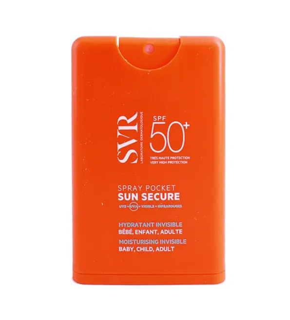 SVR Sun Secure بخاخ للجيب SPF 50+ 20 مل