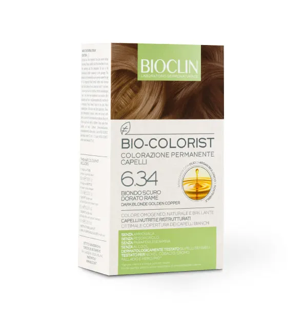 Bioclin Bio Colorist 6.34 Blond Foncé Doré Cuivré