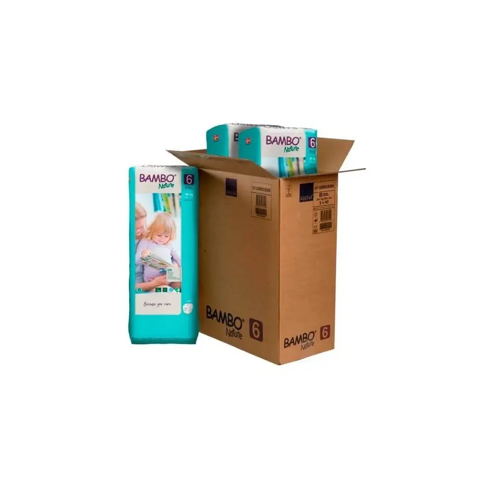 Bambo Nature 6 Couches XXL +16 kg / 40 pièces