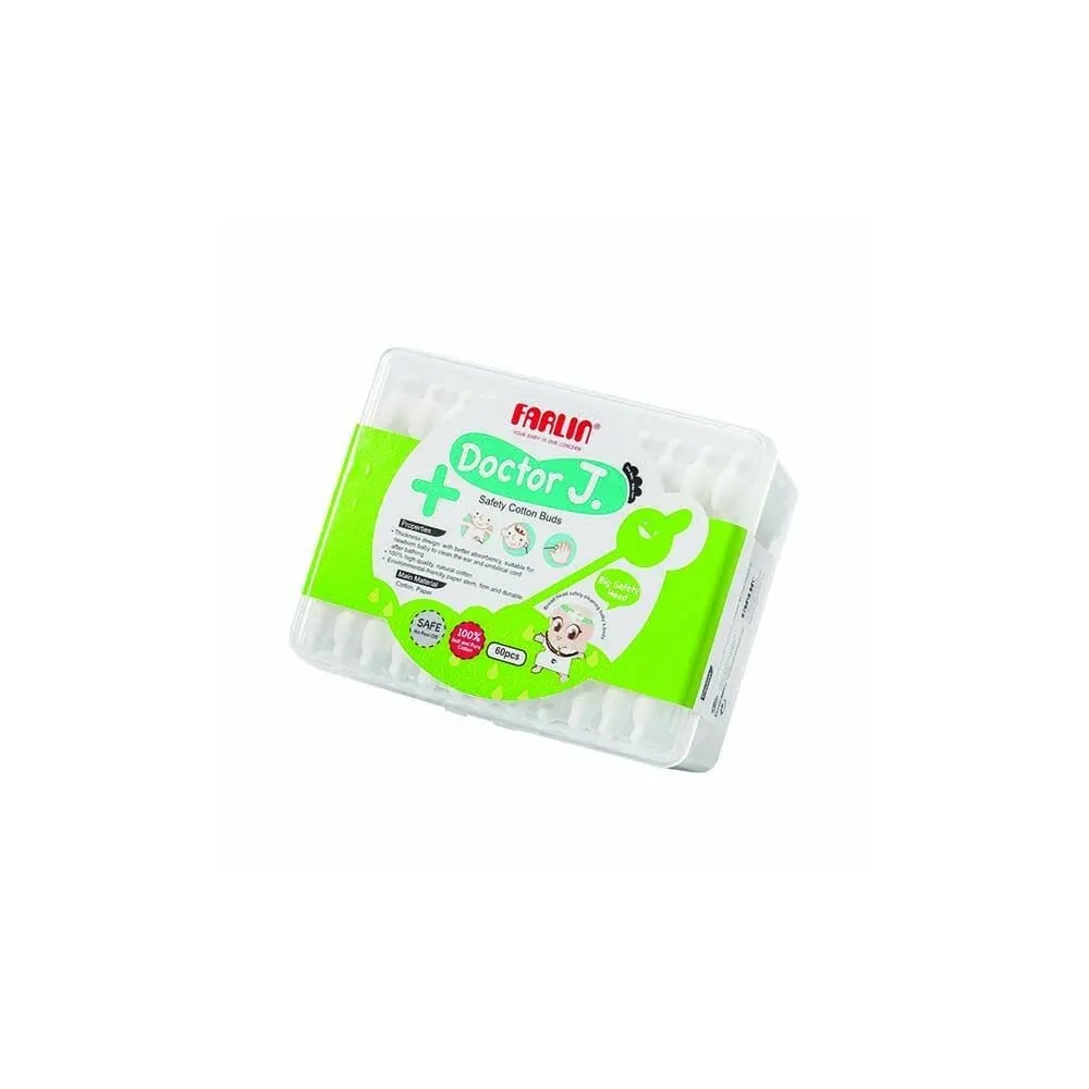 Farlin Cotons-tiges sécurité bébé 60 pièces TOP113-3