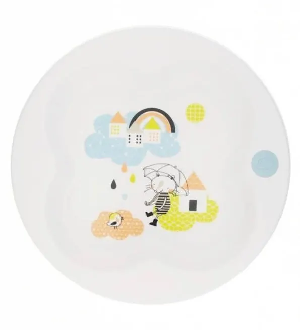 Bébé Confort Assiette avec couvercle Under The Rainbow (dès 9 mois)