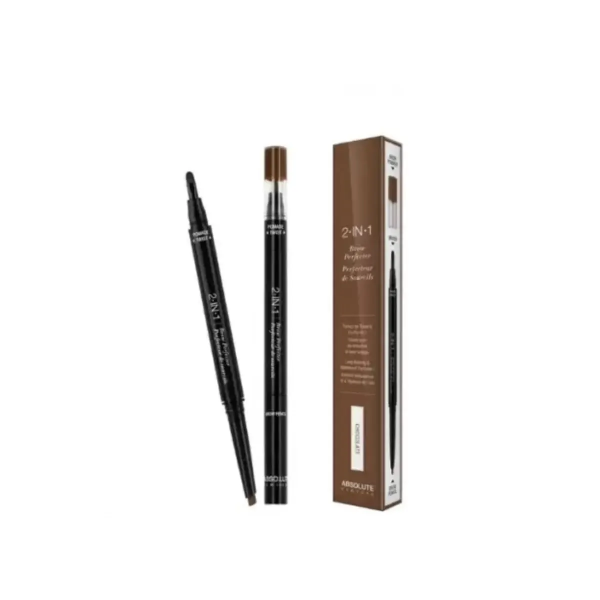 Absolute New York 2 in 1 Brow Perfecter شوكولاتة