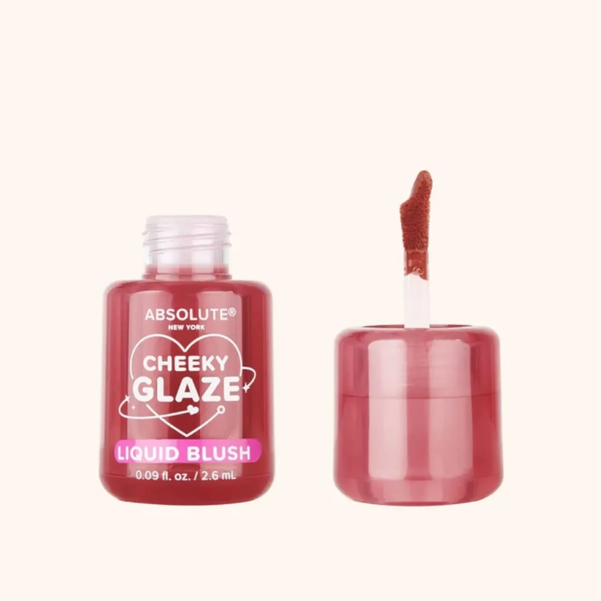 Absolute New York Cheeky Glaze أحمر خدود سائل Chili Brown 2.6 مل