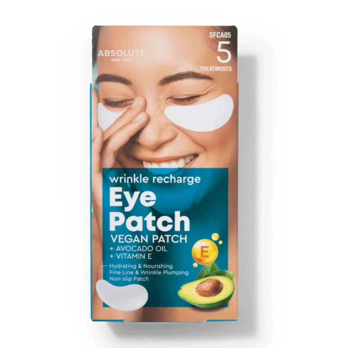 Absolute New York Eye Patch Wrinkle Recharge رقع للعيون Vitamin E