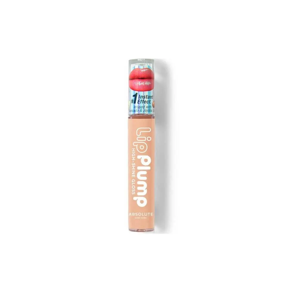 Absolute New York Lip Plump High-Shine ملمع شفاه Nude
