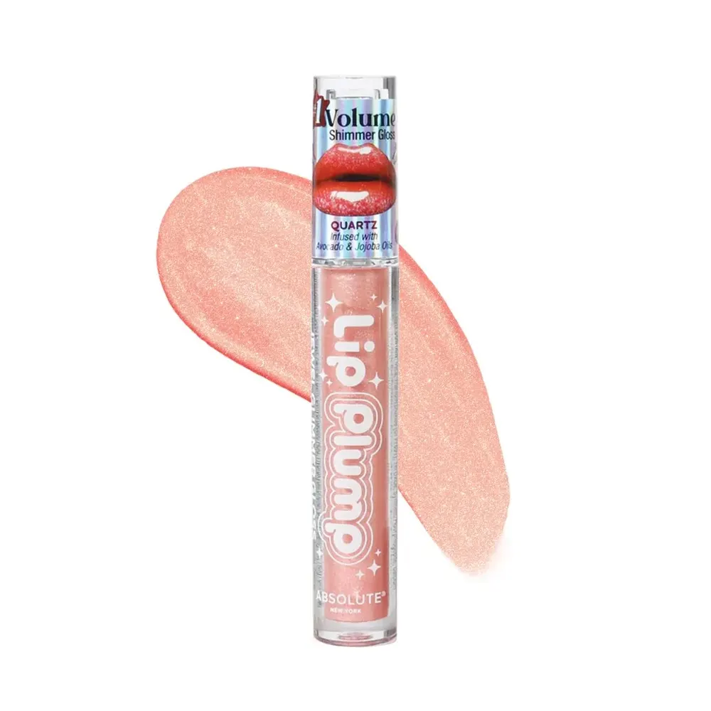 Absolute New York Lip Plump Jewel Glimmer ملمع شفاه Quartz