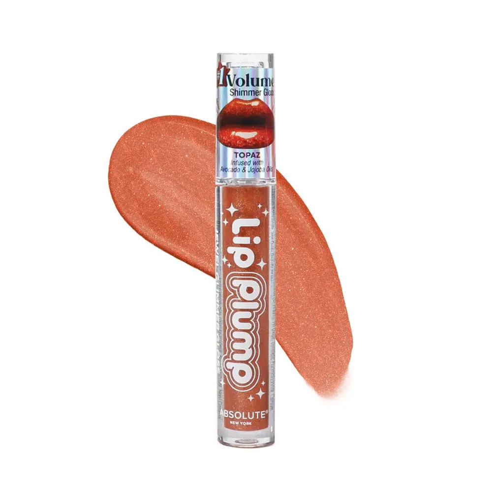 Absolute New York Lip Plump Jewel Glimmer ملمع شفاه Topaz