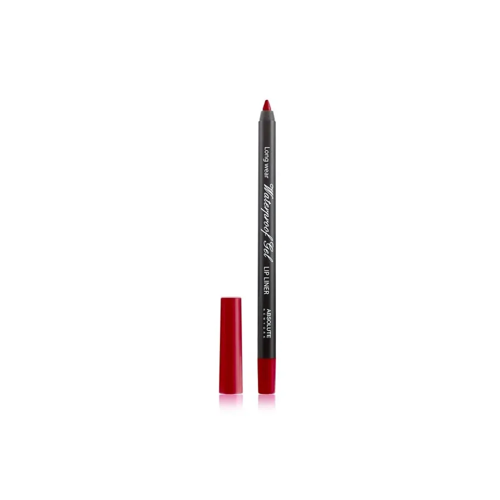 Absolute New York Waterproof قلم شفاه جل مقاوم للماء Red Hot
