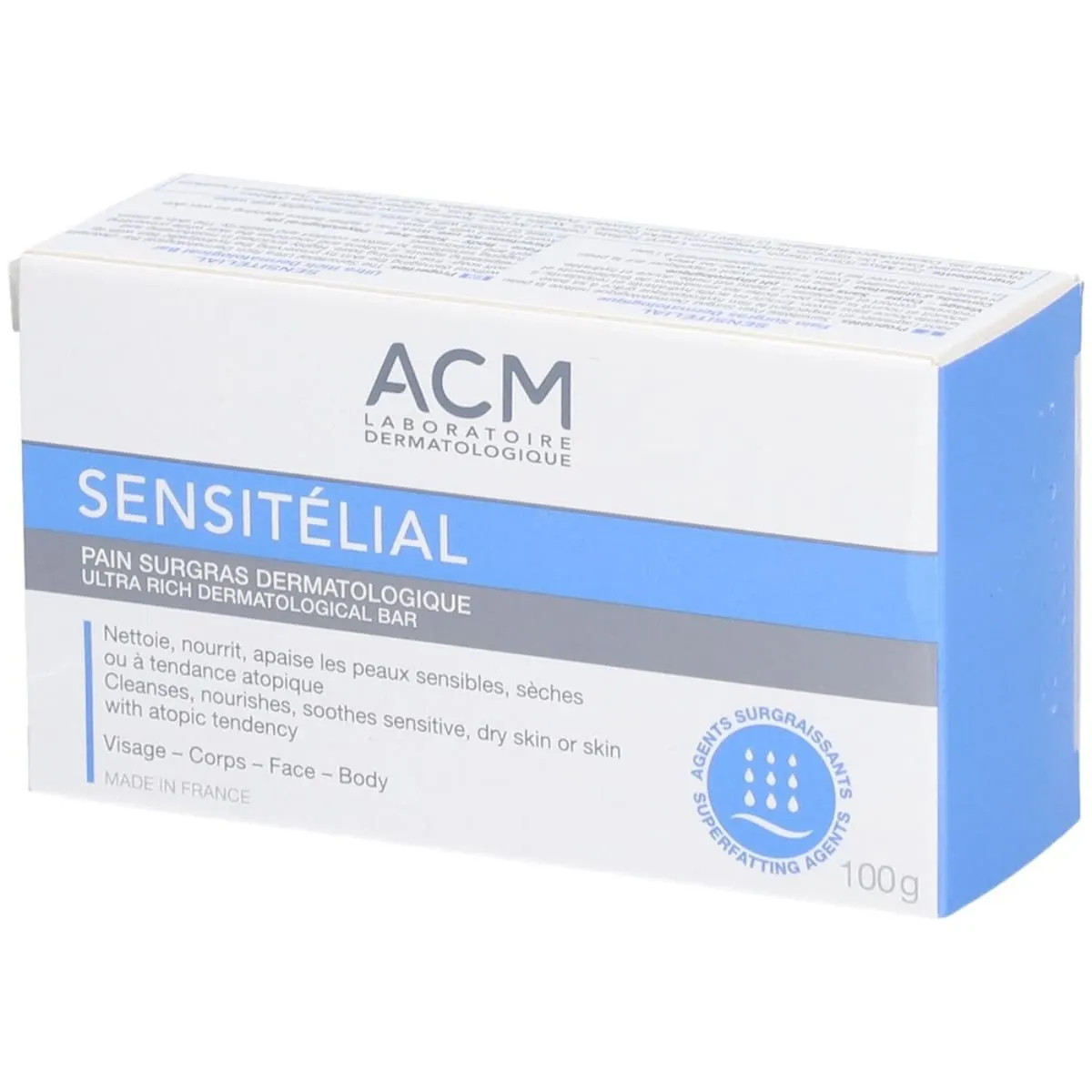 ACM خبز Surgras للأمراض الجلدية 100 غ