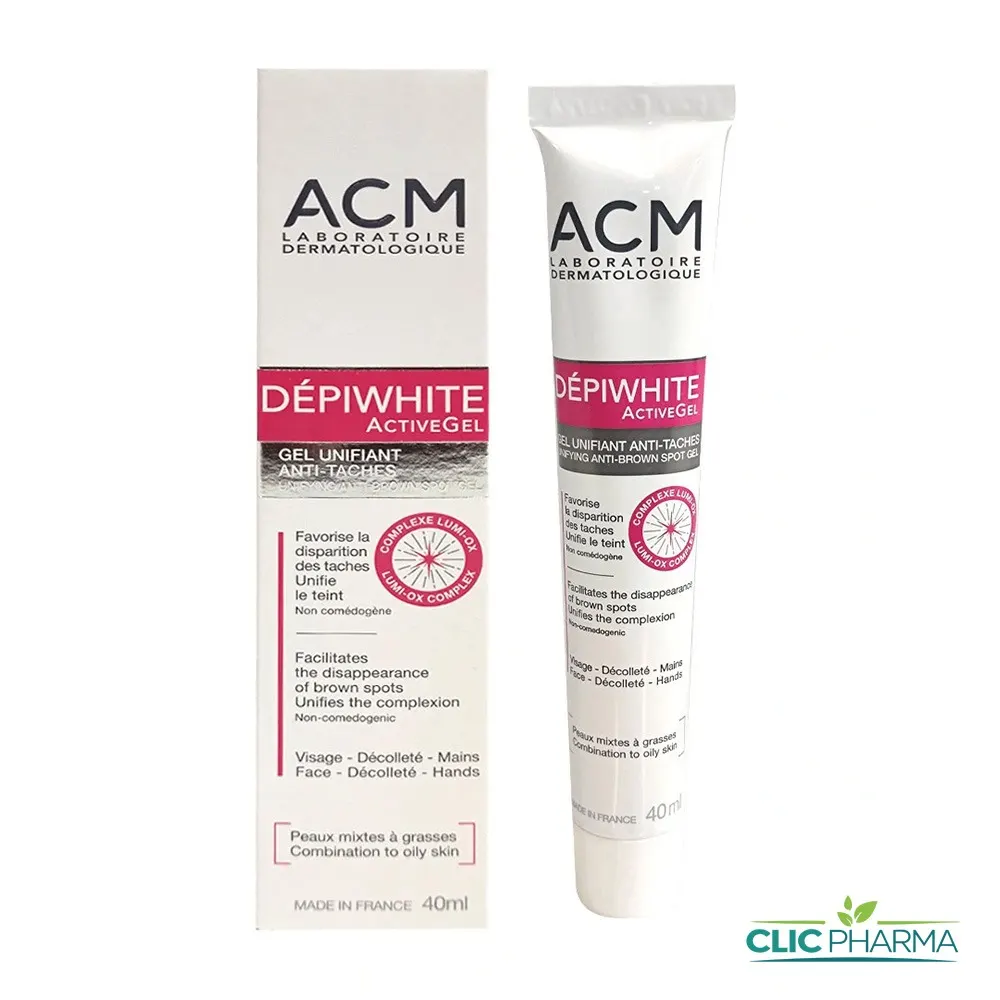 ACM Dépiwhite Activgel جل مضاد للبقع الداكنة 40 مل