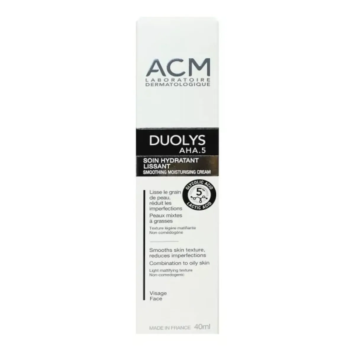 ACM Duolys AHA.5 Soin hydratant Lissant 40ml