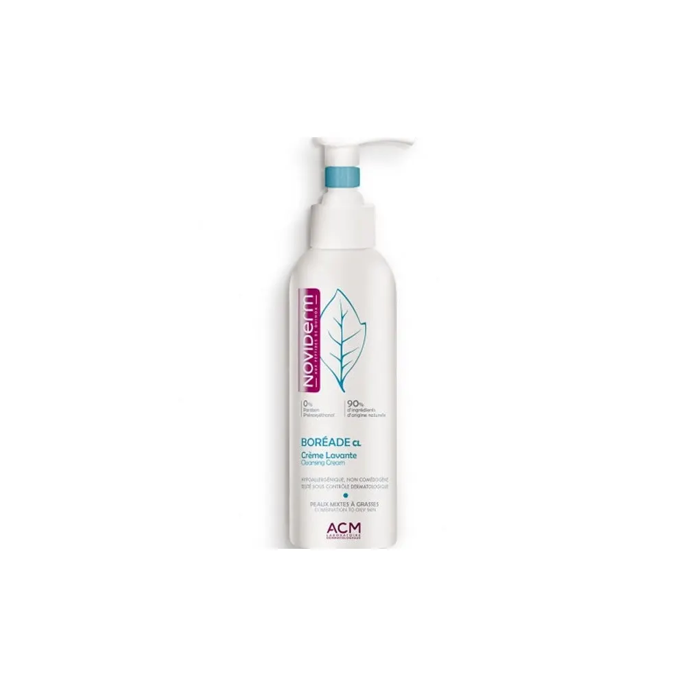 ACM Noviderm Boréade CL Crème nettoyante 200 ml