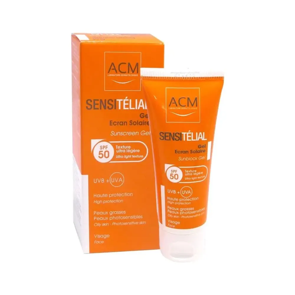 ACM Sensitélial Écran solaire minéral teinté SPF 50+ 40 ml