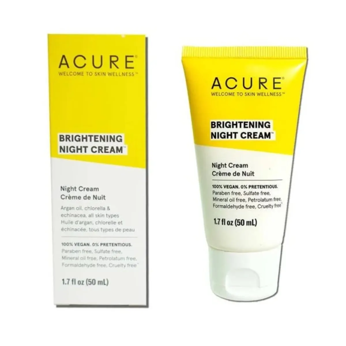 ACURE Brightening كريم ليلي 50 مل