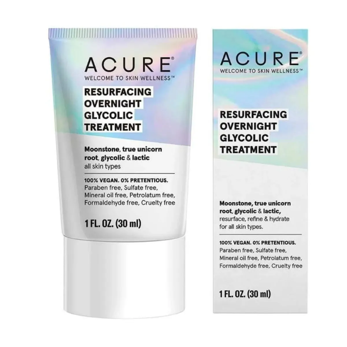 ACURE Resurfacing Overnight Glycolic 30 مل