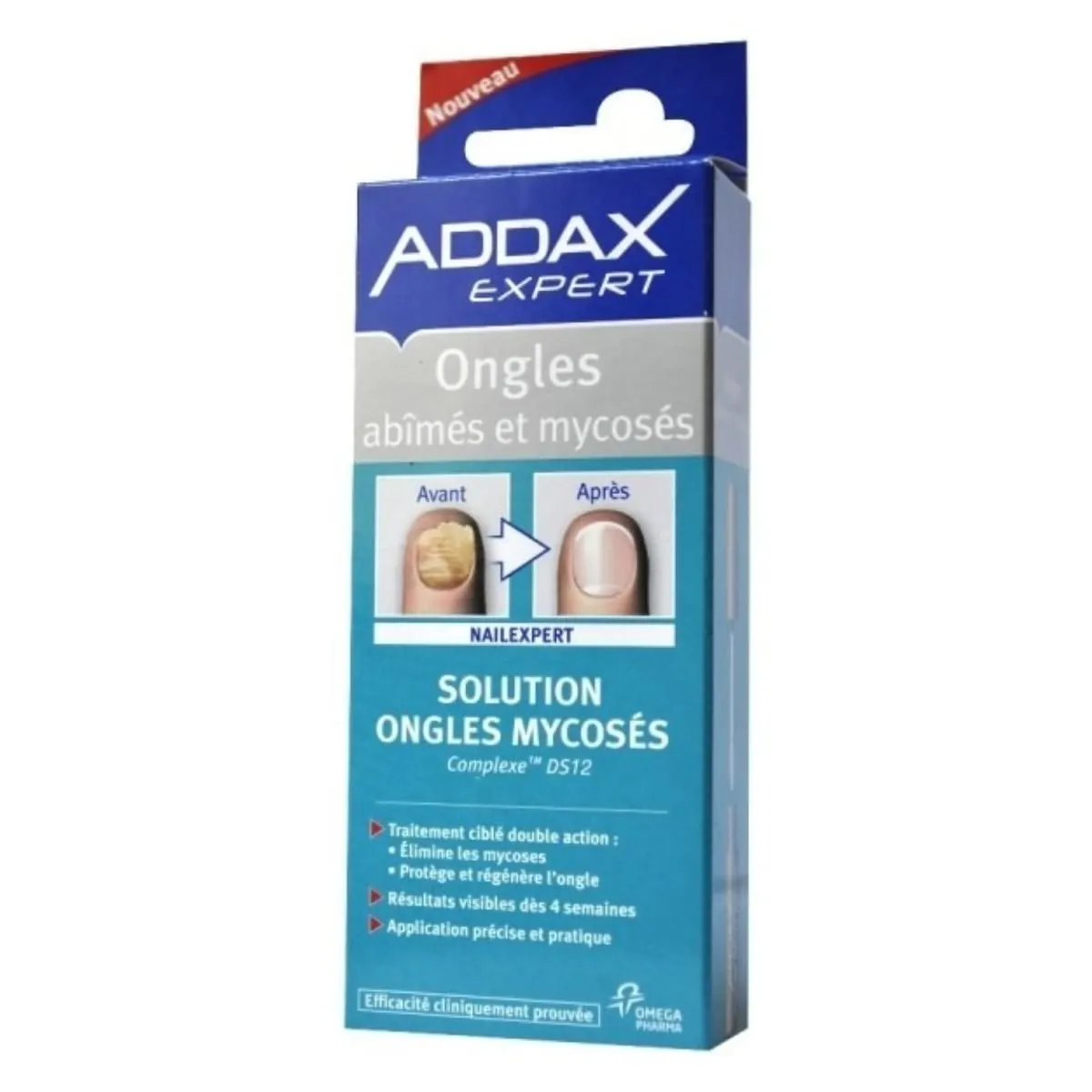 ADDAX EXPERT SOLUTION ONGLES ABIMES ET MYCOSES 3ML