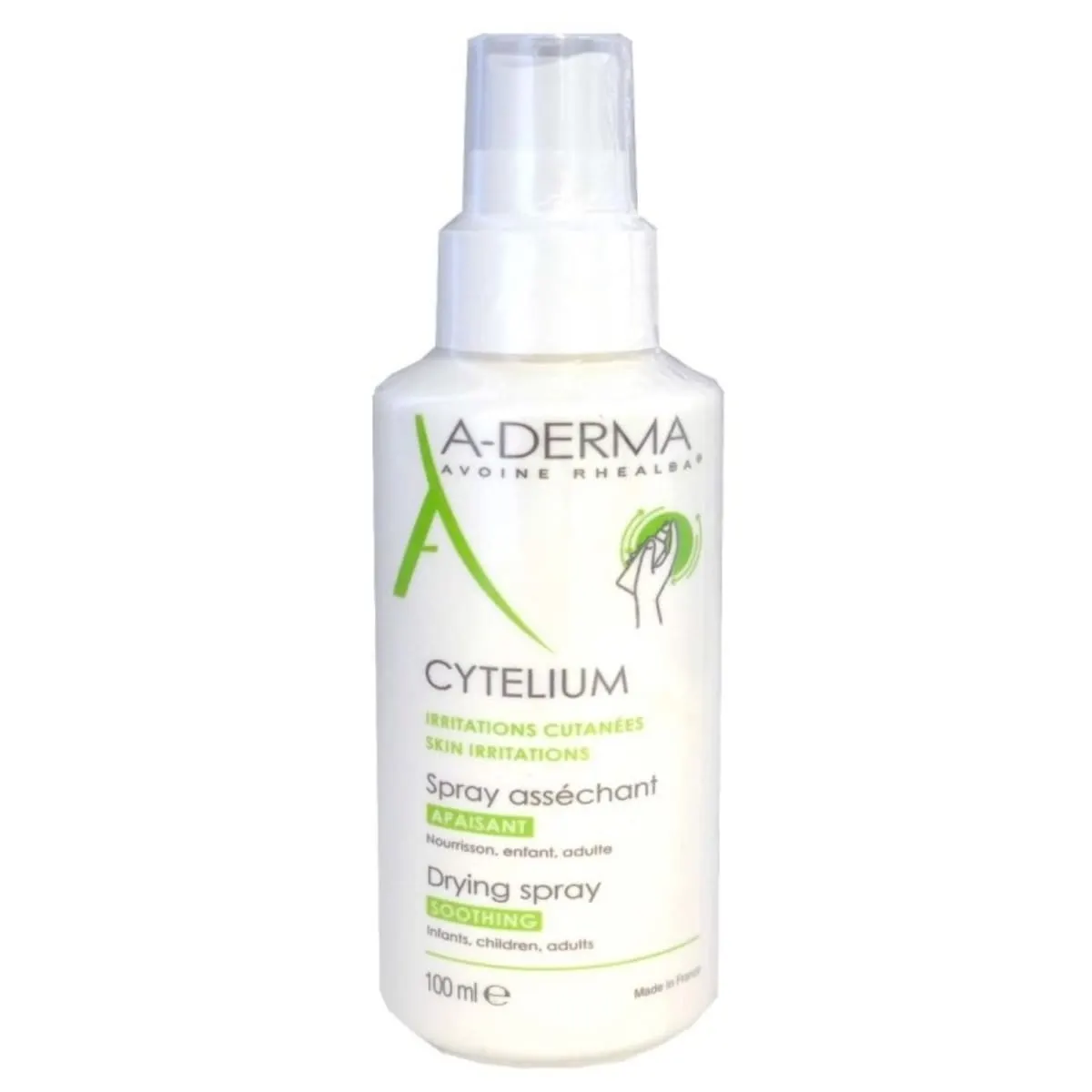 A-Derma Cytelium رذاذ مجفف للتهيجات الجلدية 100 مل