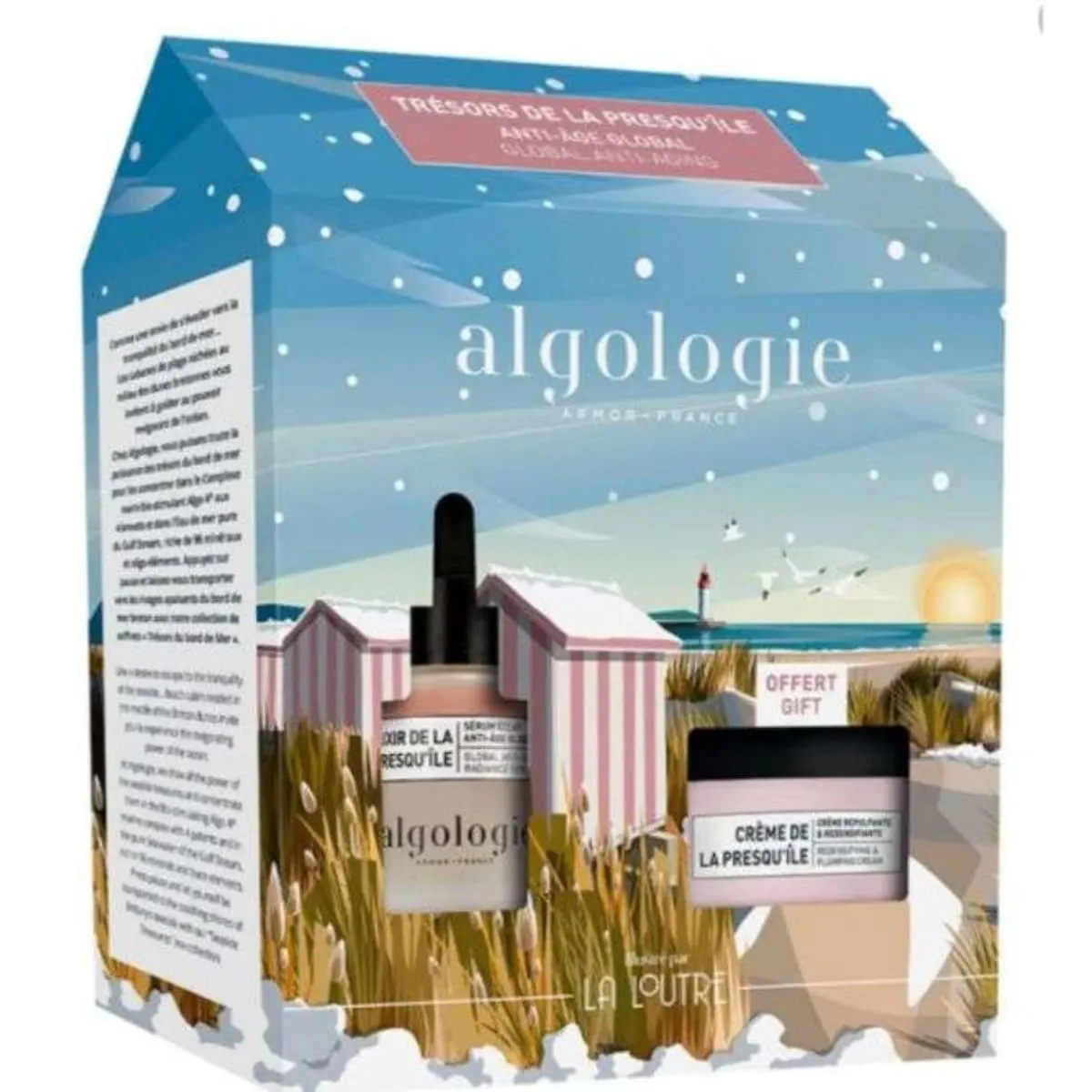 Algologie Coffret Trésors de la Presqu'île إكسير Presqu'île 30 مل + كريم Presqu'île 50 مل