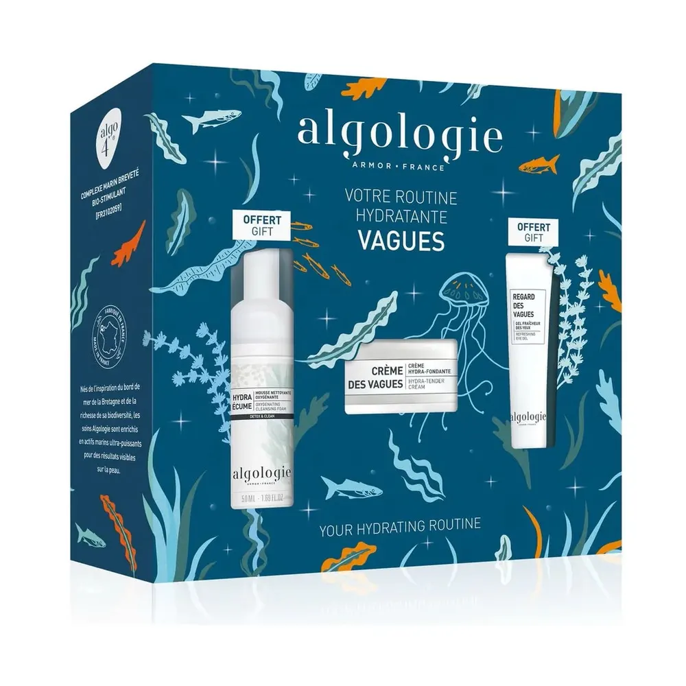Algologie روتينك المرطب كريم Vagues + موس + Regard