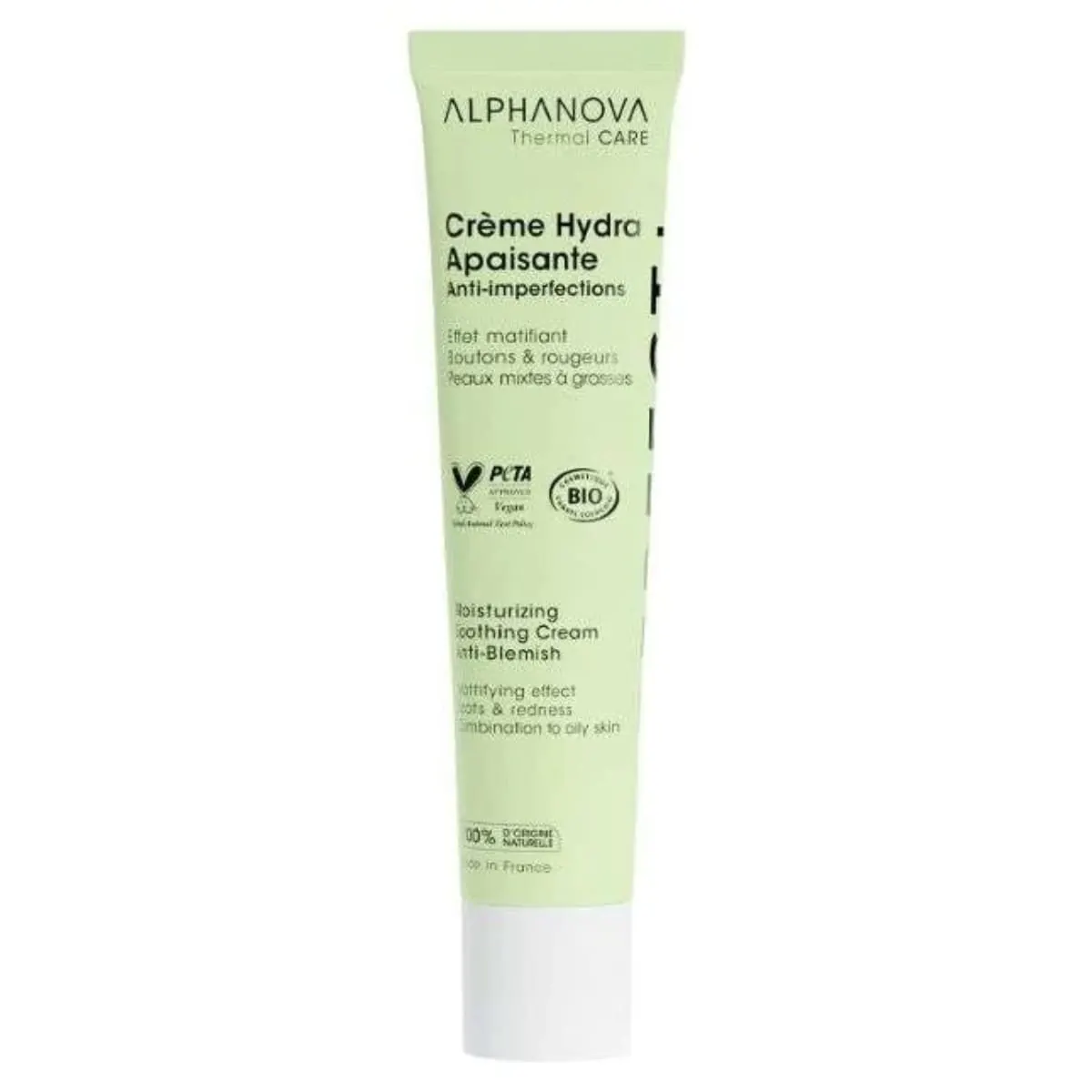 ALPHANOVA Crème Hydra Apaisante Anti-Imperfections PERFECT+ 40 ml