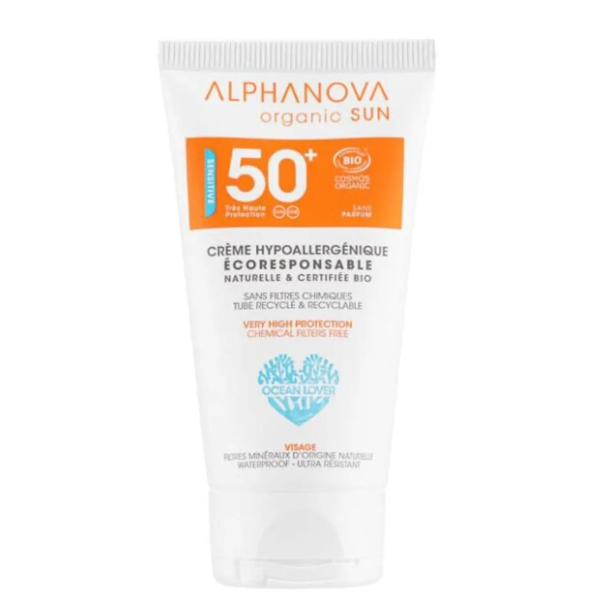 Alphanova Crème solaire très haute protection hypoallergénique SPF 50+