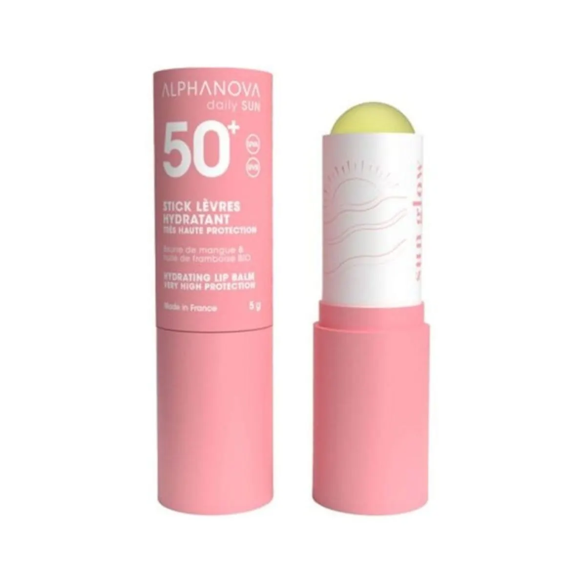 ALPHANOVA DAILY SUN SPF 50+ STICK LEVRE HYDRATANT 4 G