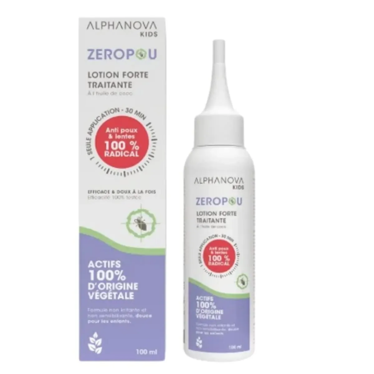 Alphanova Zeropou لوشن ضد القمل والصيبان 100 مل