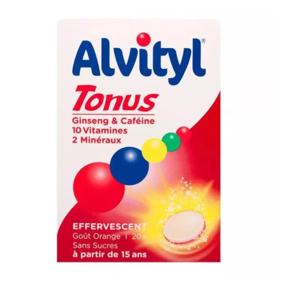 ALVITYL Tonus 20 comprimés effervescents