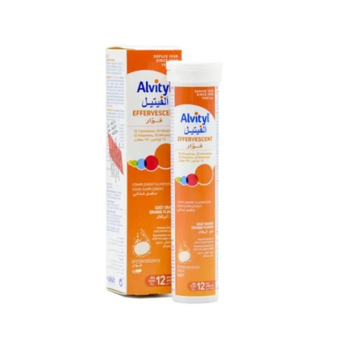 ALVITYL VITALITE MULTI VITAMINE EFFERVESCENT 10CP