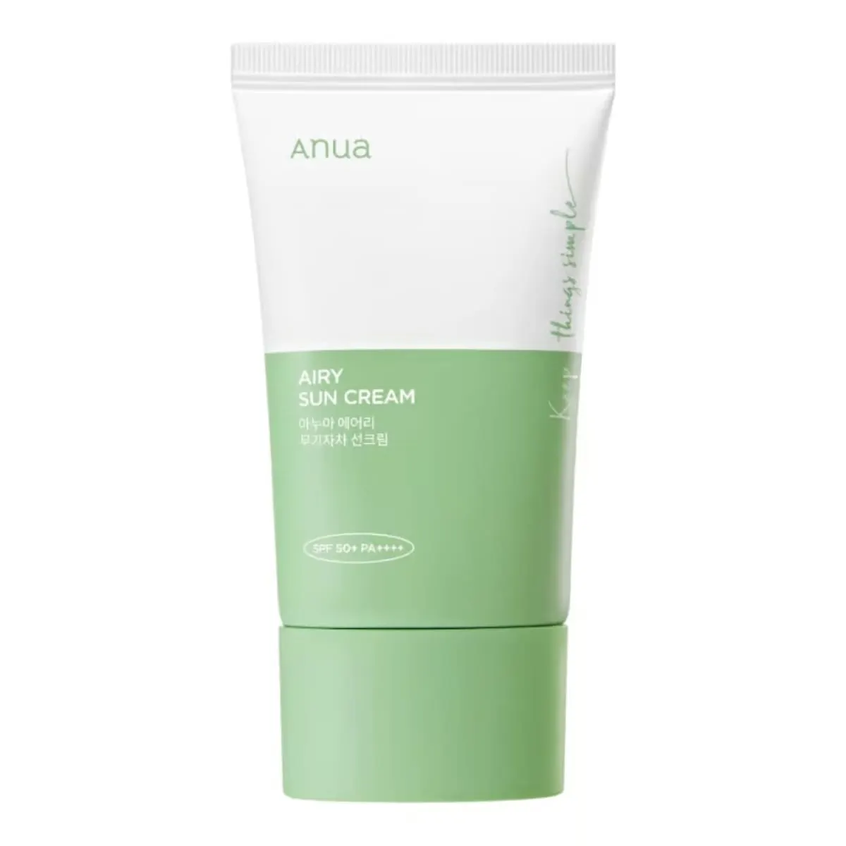 ANUA AIRY SUN CREAM SPF 50+ PA+ 50 ML