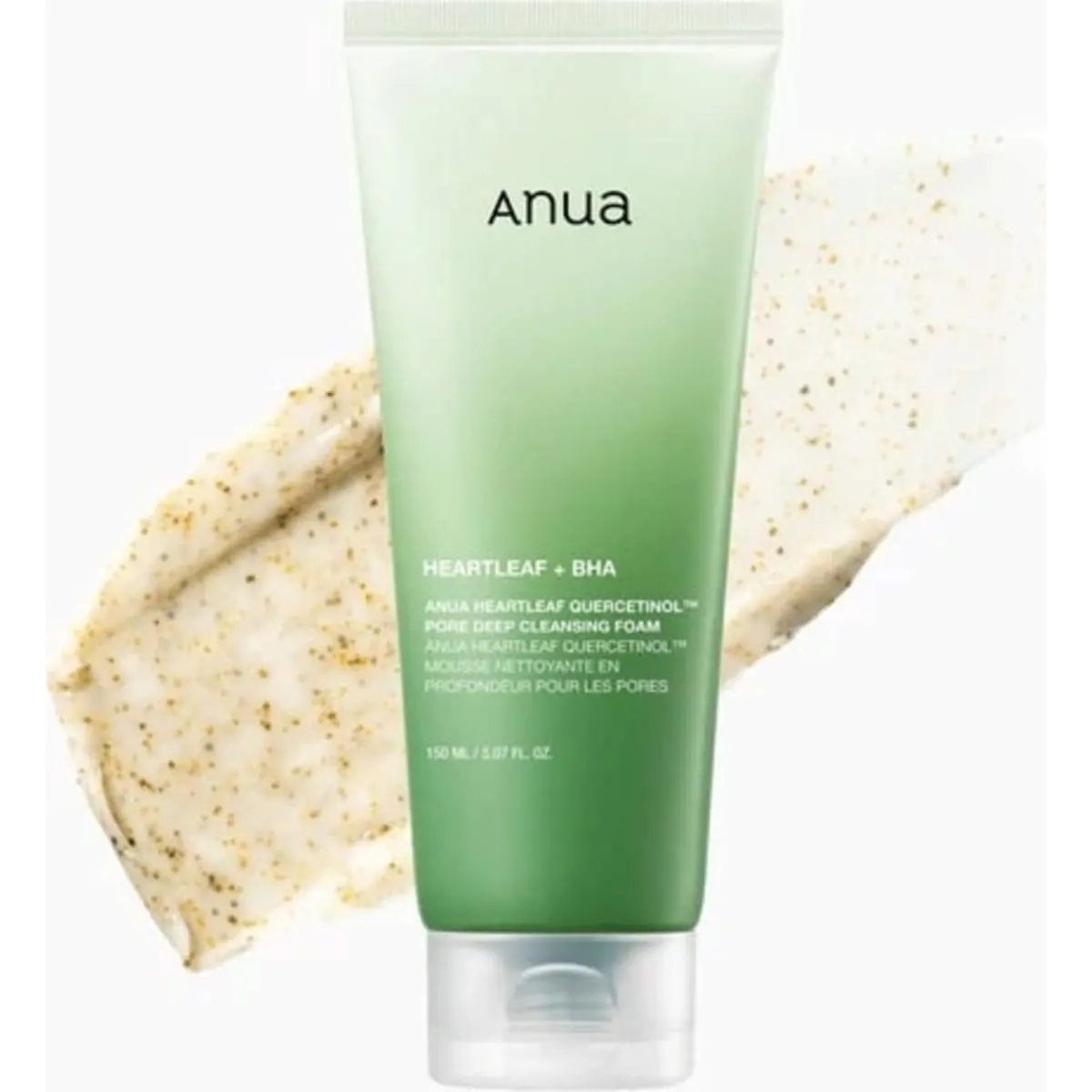 ANUA Heartleaf Quercetinol Pore Deep Cleansing رغوة منظفة 150 مل