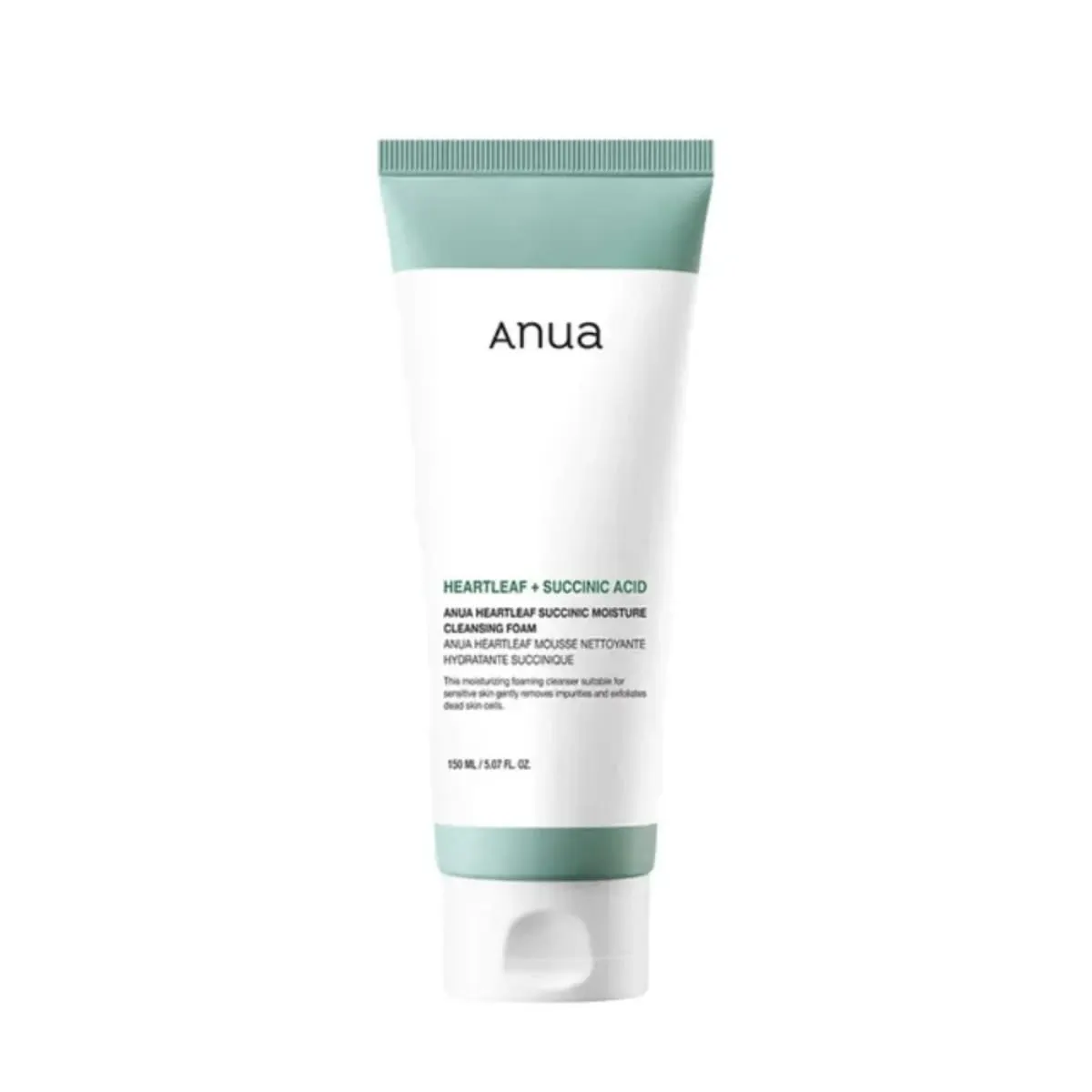 ANUA Heartleaf Succinic Moisture رغوة 150 مل