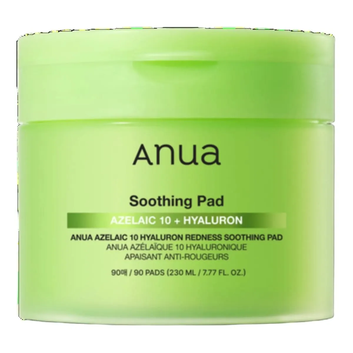 ANUA SOOTHING PAD AZELAIC 10+ HYALURON 90 PADS