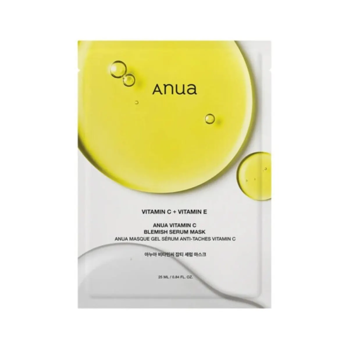 ANUA VITAMINE C BLEMISH SERUM MASQUE 25 ML