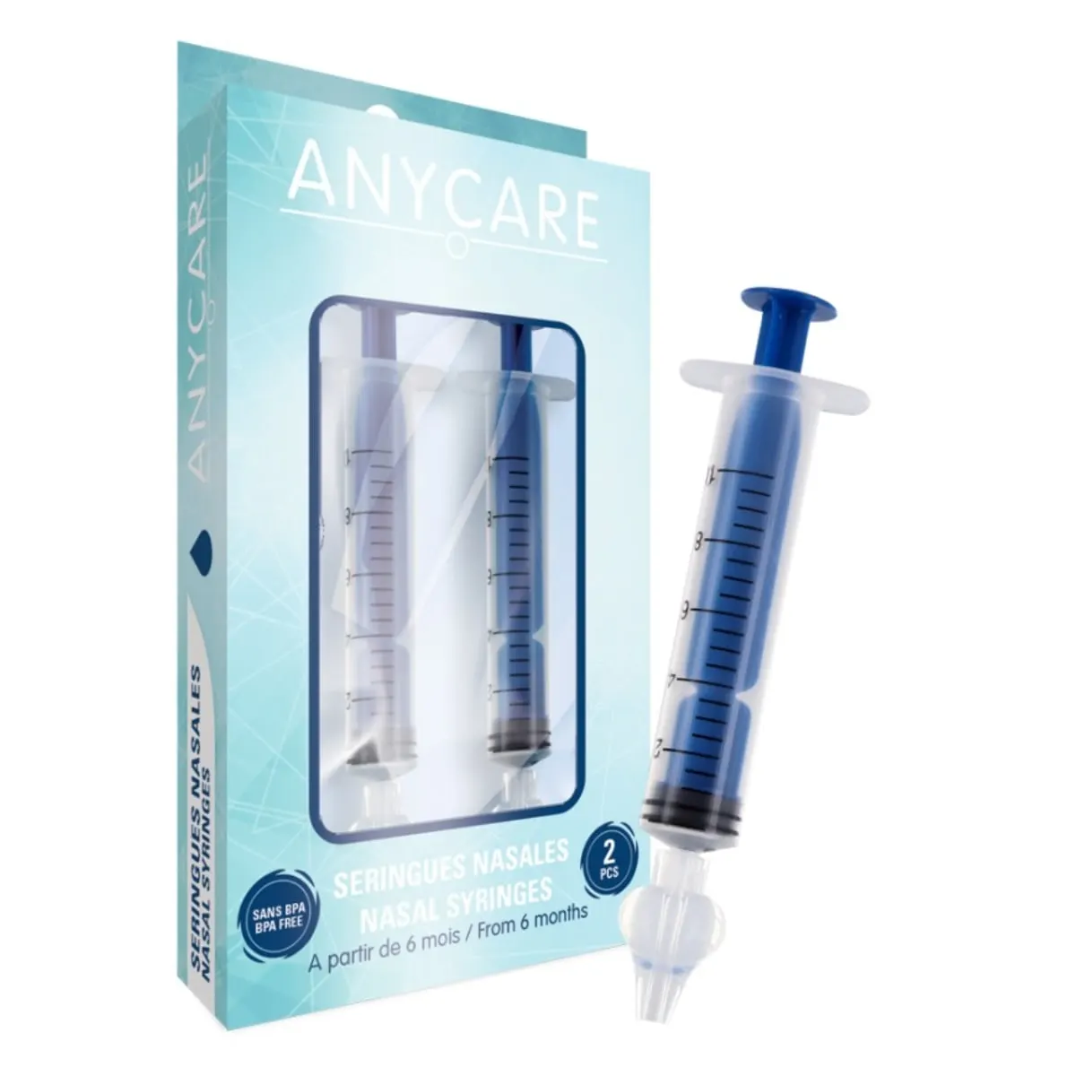 Anycare أجهزة غسل الأنف 10 مل - A00324