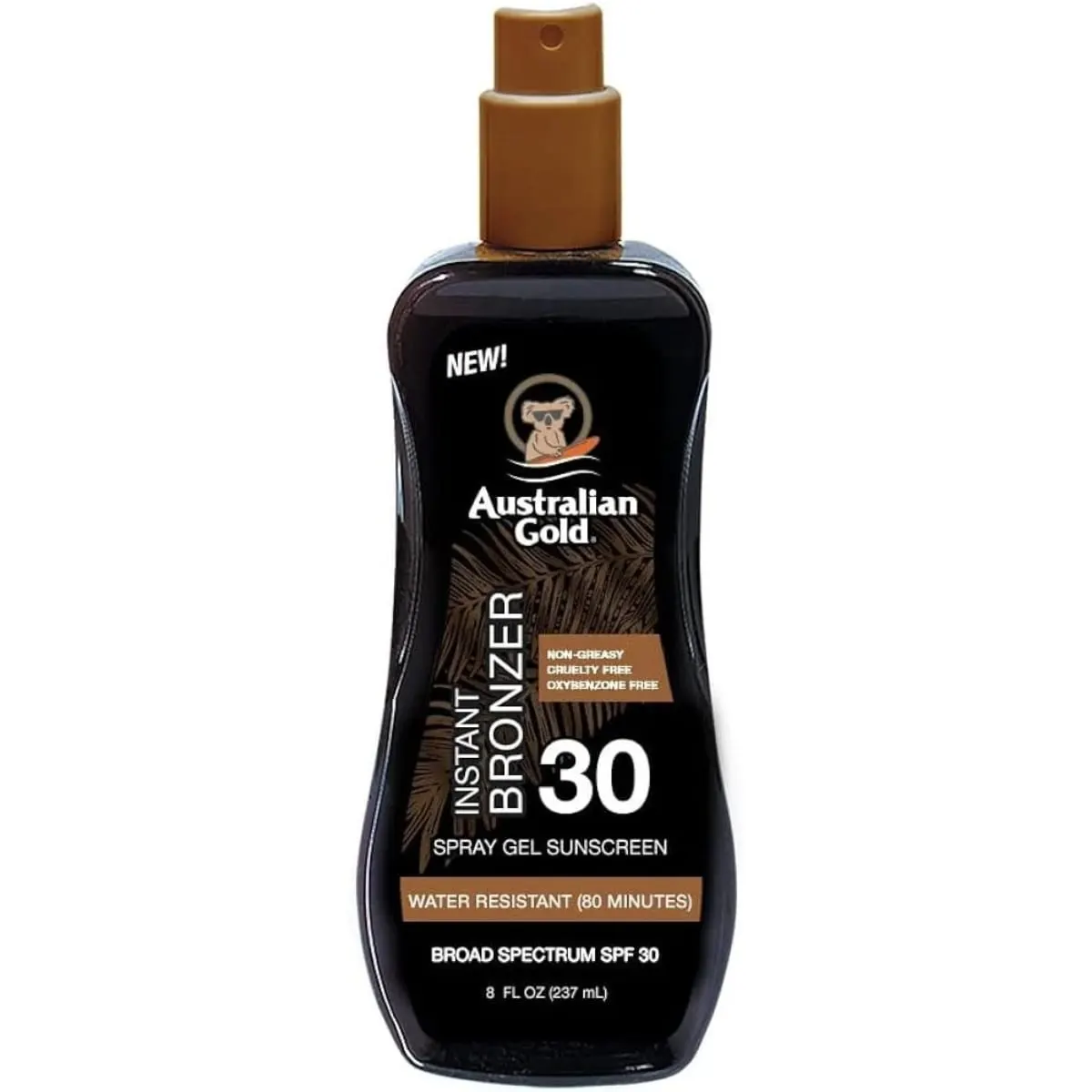 Australian Gold جل بخاخ مسمّر فوري واقٍ من الشمس SPF30 100 مل